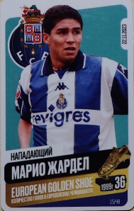 Draxsus Золотая бутса (48) 15 Марио Жардел