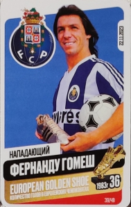 Draxsus Золотая бутса (48) 39 Фернанду Гомеш